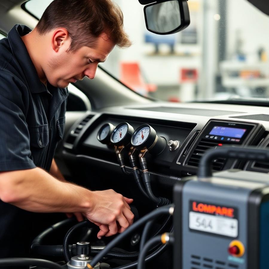 Air conditioning recharge & repair